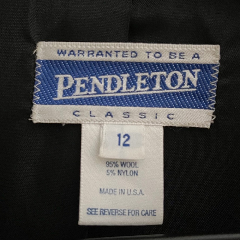 Pendleton Zip-Up Textured Wool Jacket - Picture 5 of 11